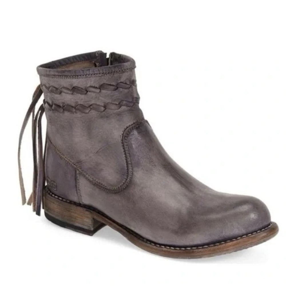Bed Stu Gray Ankle Boots